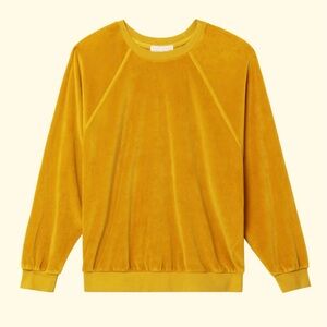 Suzie Kondi Samos Terrycloth  Raglan Sweatshirt